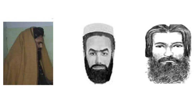 تصویرهایی که وزارت دادگستری آمریکا و اف بی آی از سراج الدین حقانی منتشر کرده اند